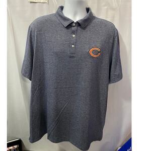 Chicago Bears Shirt Mens XL Vineyard Vines Edgartown Polo Pima Spandex